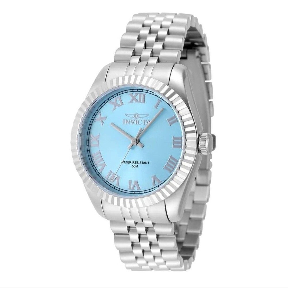Invicta Specialty Women's Watch Light Blue Dial Silver Bracelet 48902